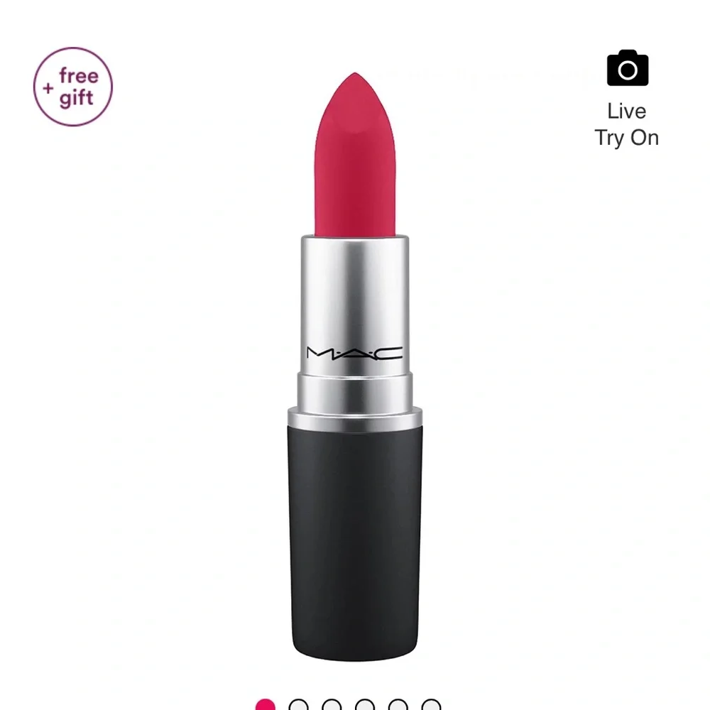 MAC powder lipstick